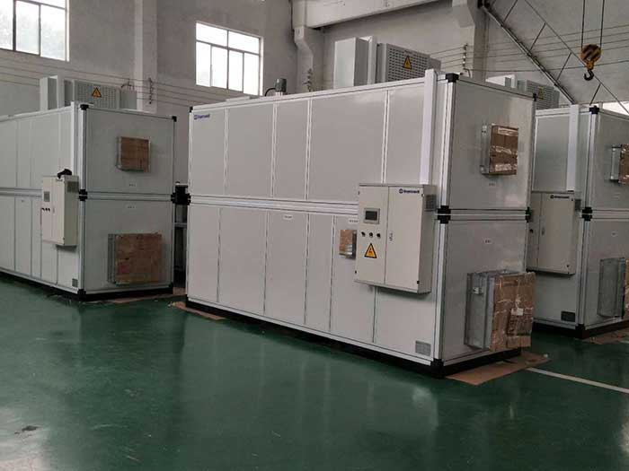濟南銘威化工鋰電池鈷酸鋰零下40℃露點，三臺全新風轉輪除濕機組